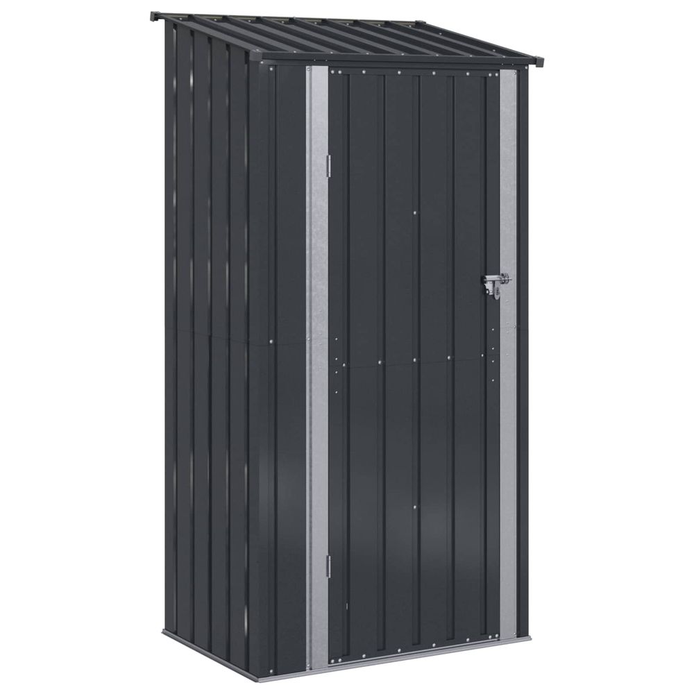 Cabanons de jardin anthracite 103 x 74 x 200 cm métал