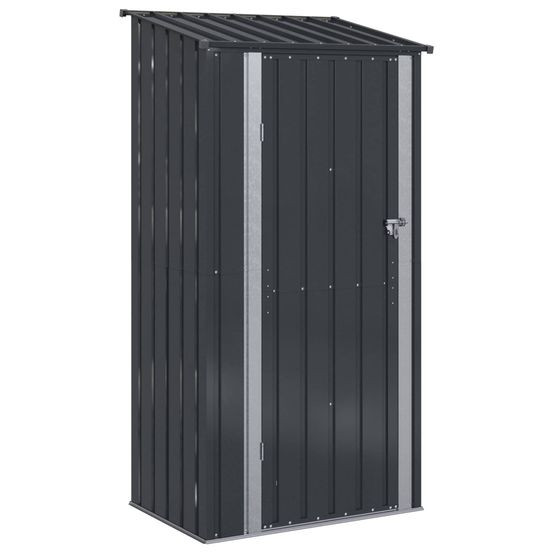 Cabanons de jardin anthracite 103 x 74 x 200 cm métал