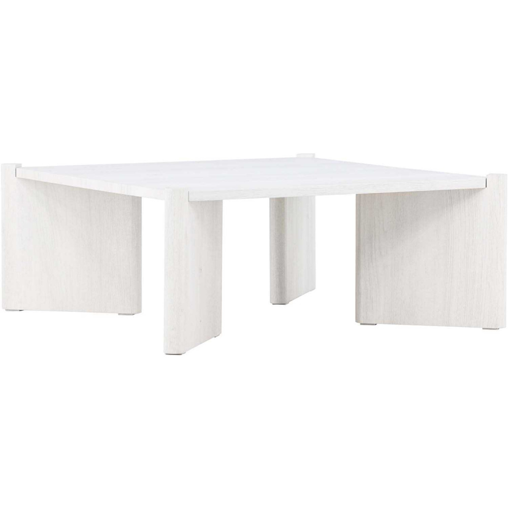 Table basse carré rogaland bois blanchi