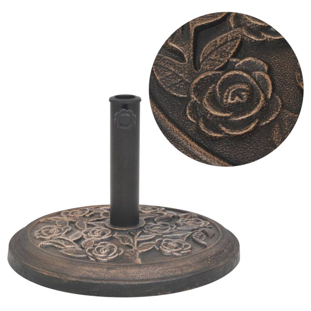 SOCLE DE PARASOL RESINE ROND B-(866576)