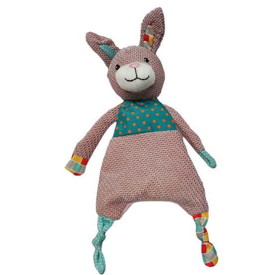 Peluche junior lièvre, longueur 28cm pour chiots.