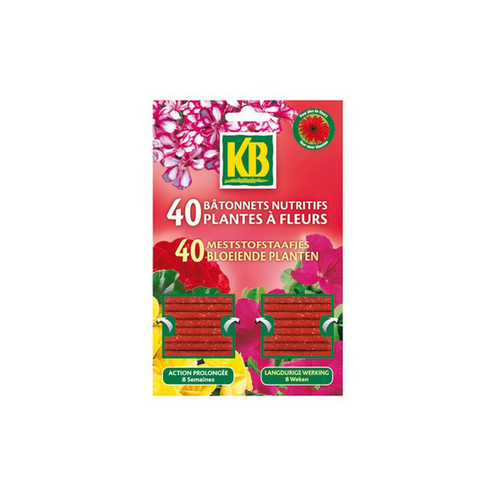 Batonnets plantes fleurs kb x40 /nc kb - bpf