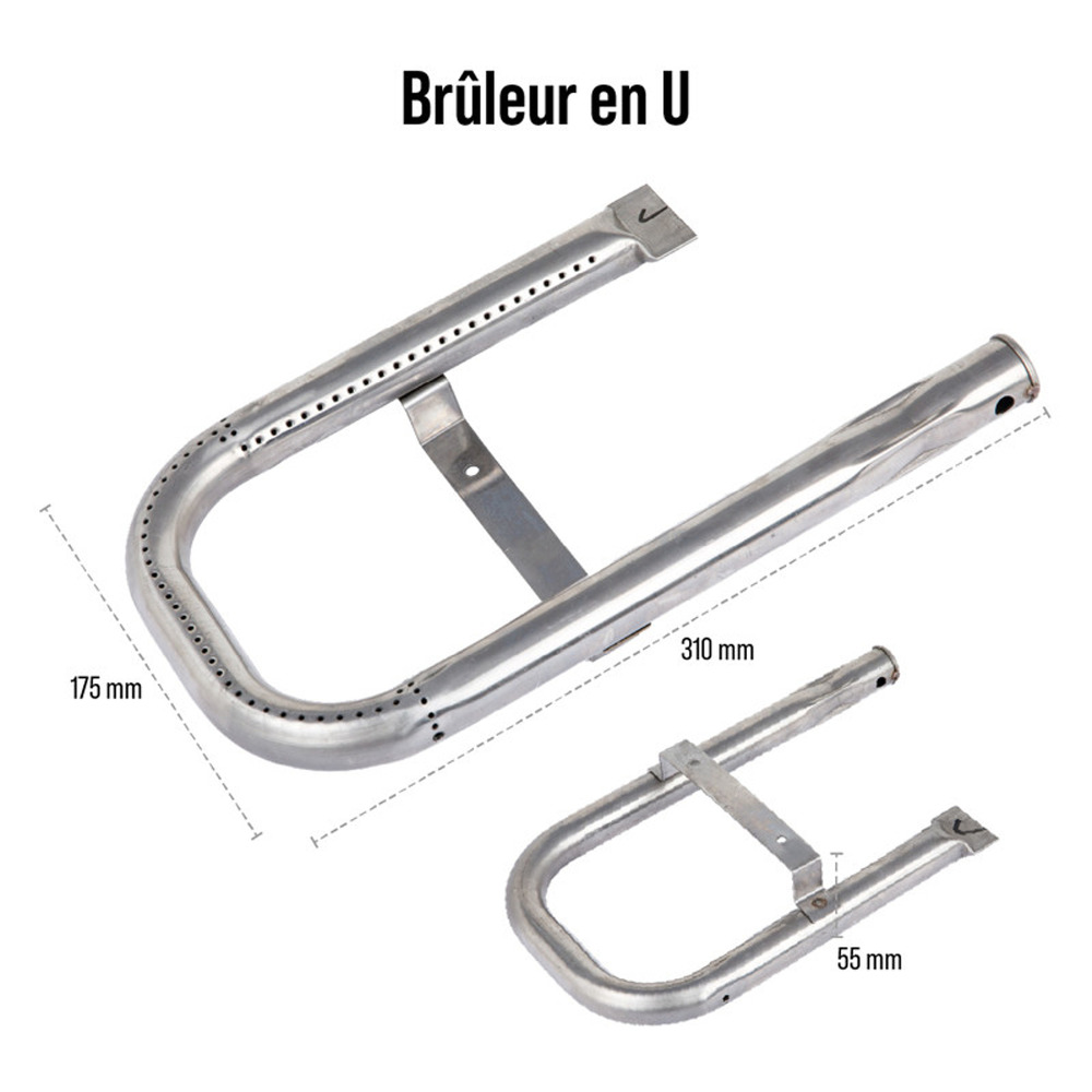 Brûleurs en u