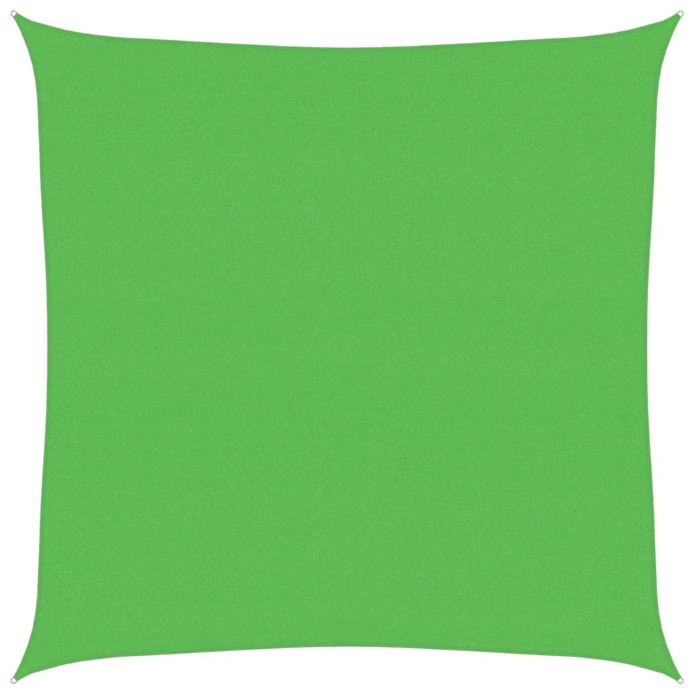 Voile d'ombrage 160 g/m² vert clair 4x4 m pehd