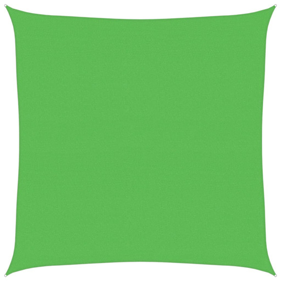 Voile d'ombrage 160 g/m² vert clair 4x4 m pehd