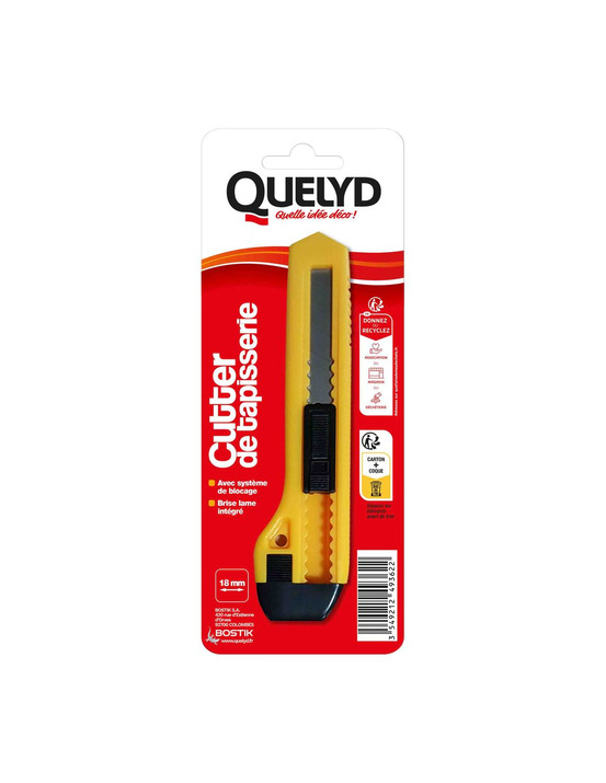 Cutter de tapisserie 18 mm - quelyd