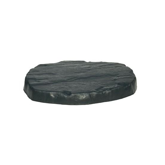 Pas japonais en plastique recyclé 37 x 30 x 3,5 cm - noir
