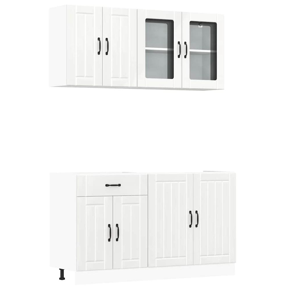 Ensemble de 4 meubles de cuisine 