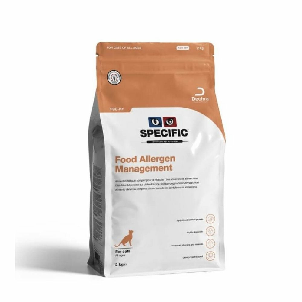 Croquettes chat fdd-hy food allergy management - specific 2 kg