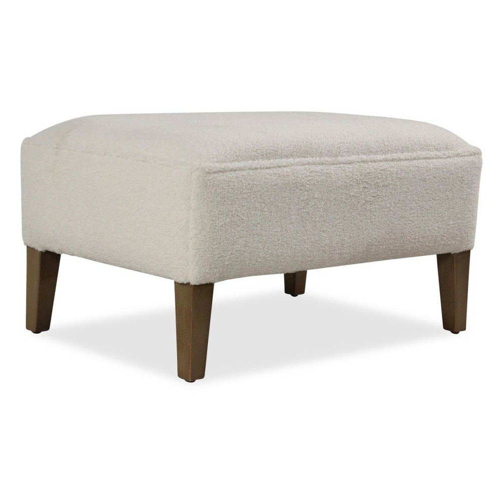 Pouf bois blanc - interior's