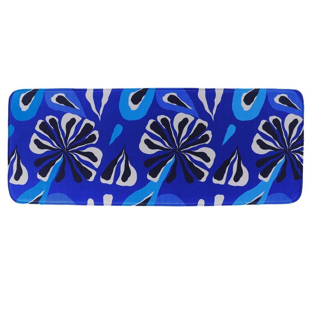 Tapis microfibre imprime 45x120 cm - signature