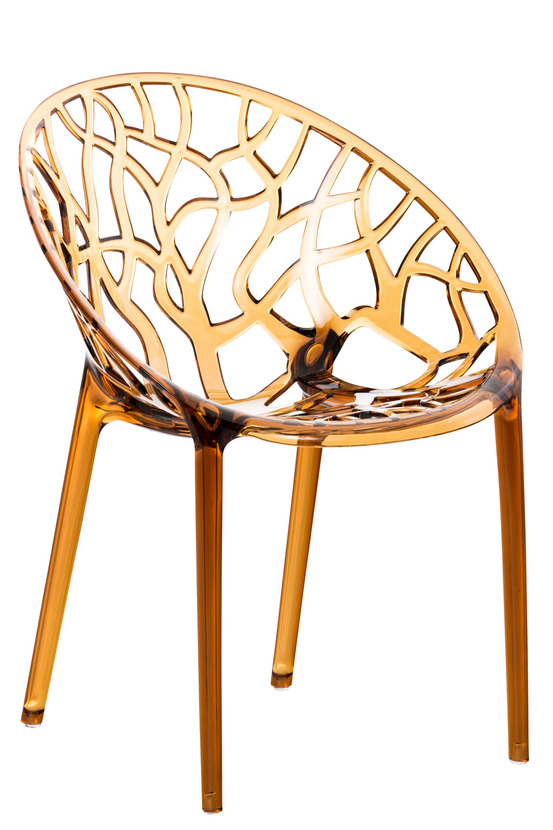 Chaise empilable crystal