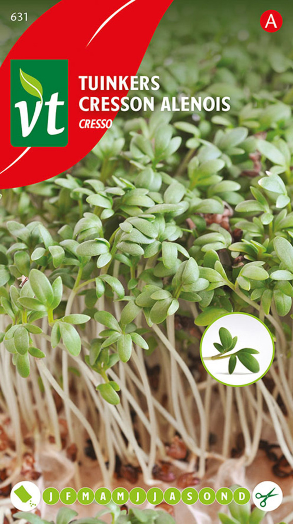 Cresson alenois cresso - ca. 15 gr (livraison gratuite)