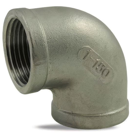 Coude 90° femelle/femelle en inox 316 - 1''