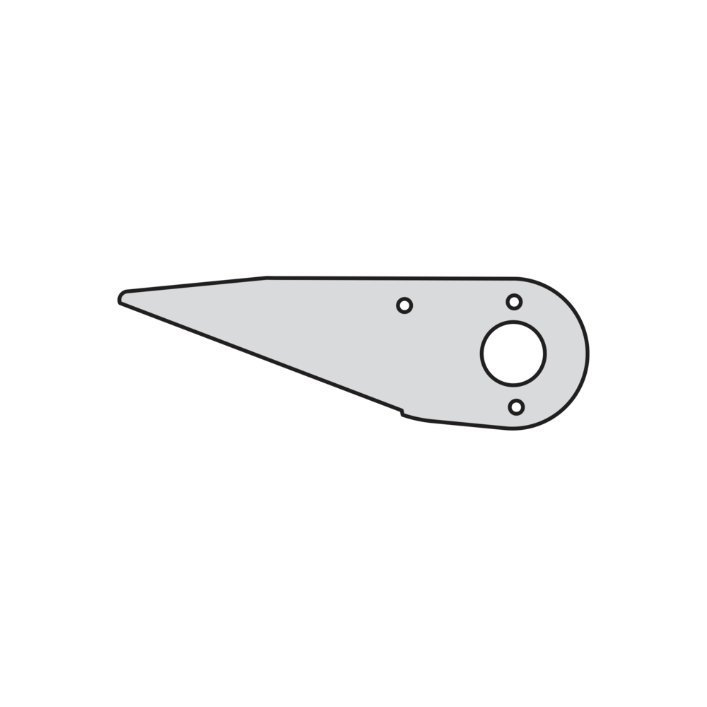 Felco lame de rechange 50/3 pour sécateurs à sabots felco 50-51