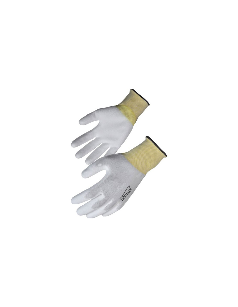 Gant blanc enduction pu cnym713pu taille 10 (paire sous cavalier)