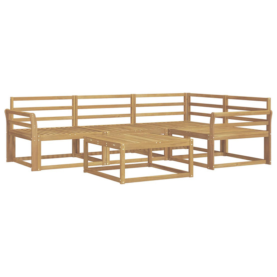 Ensemble de canapés d'extérieur 5 pcs blanc 79 x 79 x 37 cm