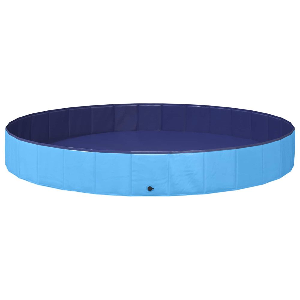 Piscine pour chien ø300 x 38 cm pvc épais bleu