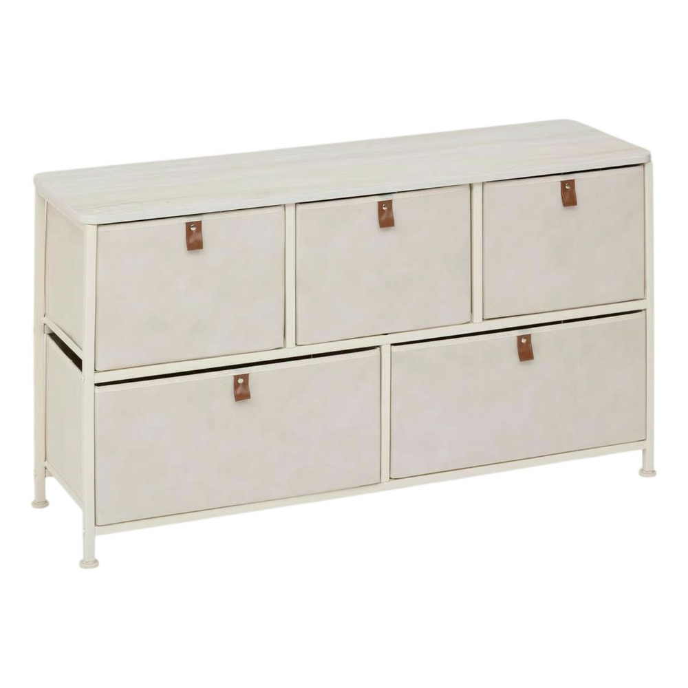 Commode basse 5 tiroirs 