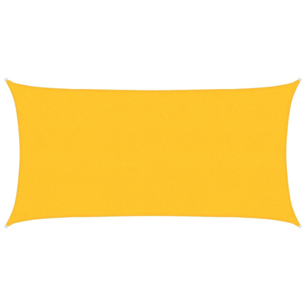 Voile d'ombrage 160 g/m² jaune 2,5x4,5 m pehd