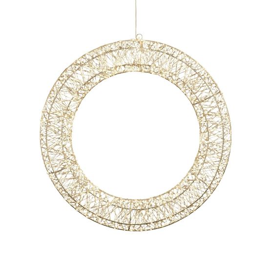 Couronne melukr285/0083 h50x50cm - blanc