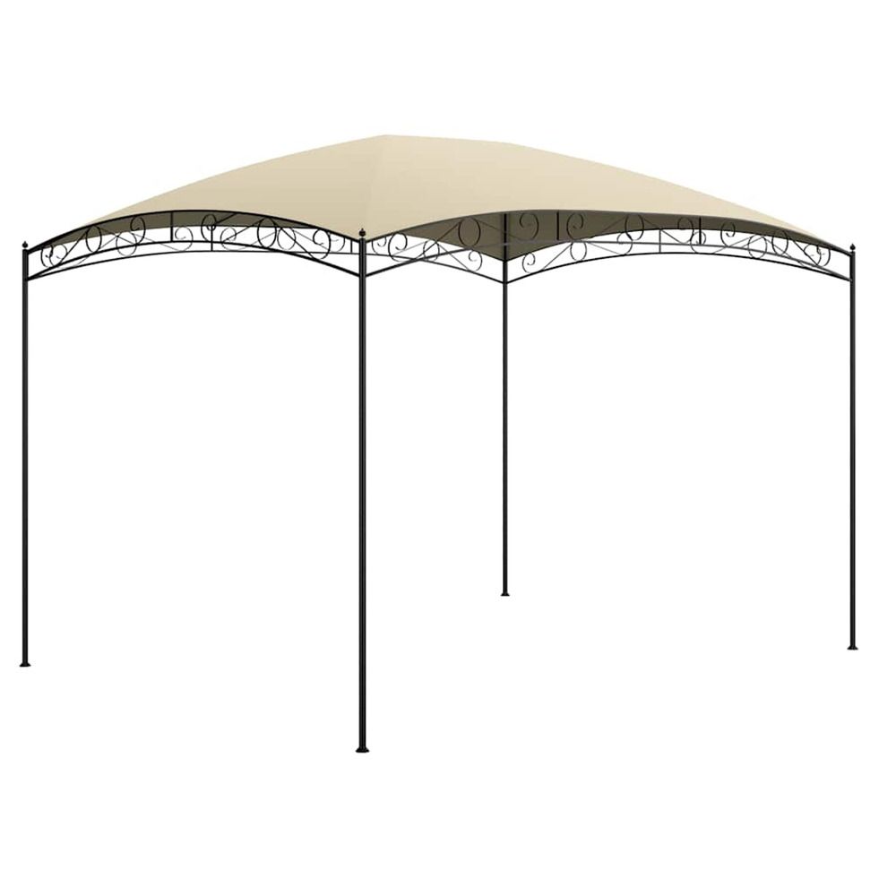 Belvédère 3x4x2,65 m crème 180 g/m²