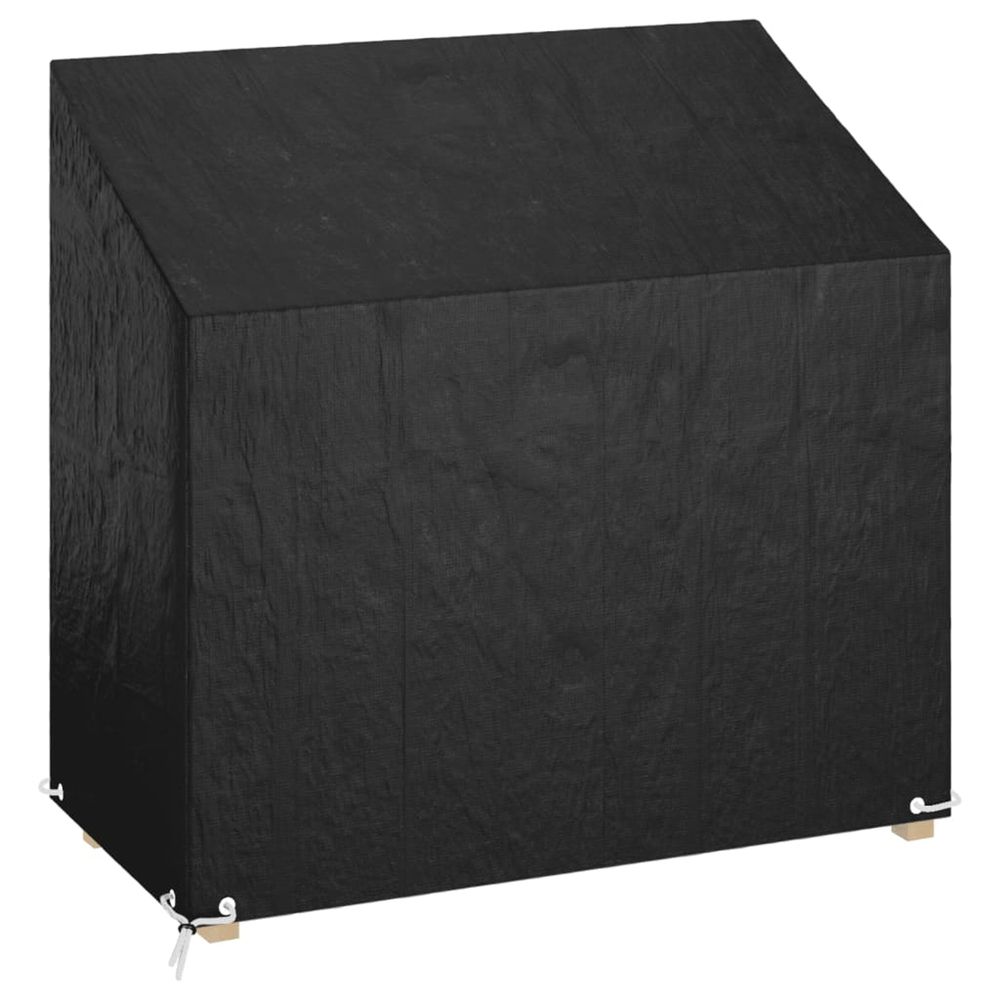 Housse de banc de jardin 8 œillets 130x70x70/88 cm polyéthylène