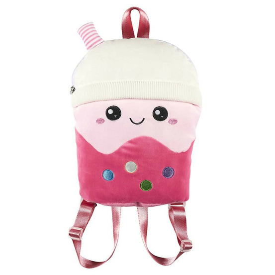 Peluche sac à dos bubble tea