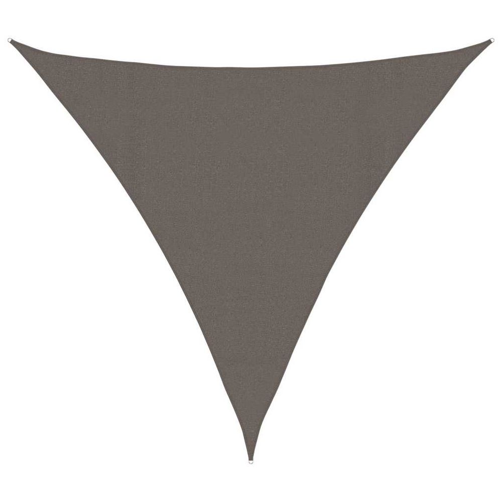 Voile d'ombrage 160 g/m² anthracite 4x4x4 m pehd