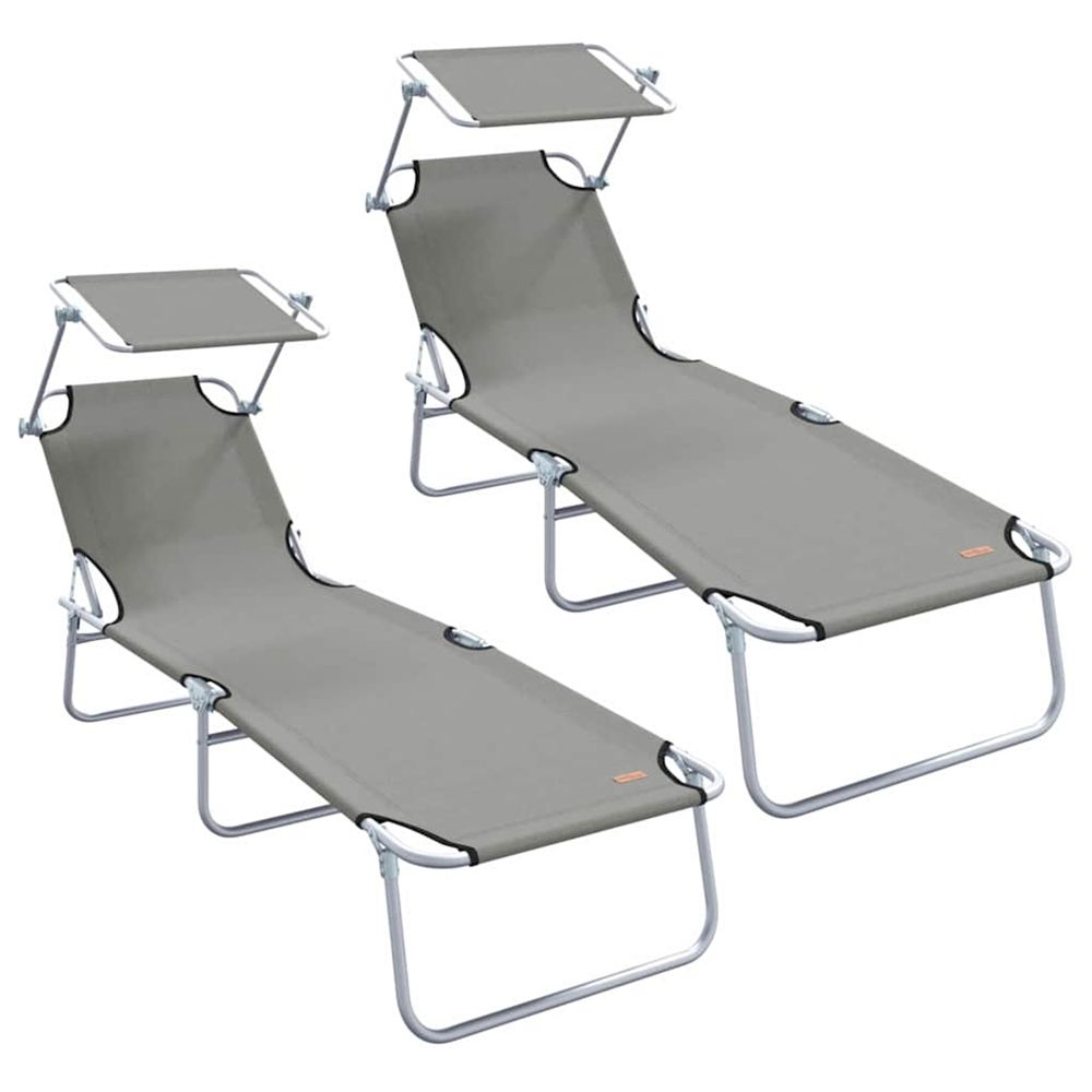 Transat 2 pc polyester gris