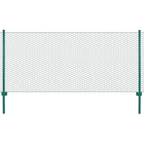 CLOTURE EN GRILLAGE METALLIQ 3-(863202)