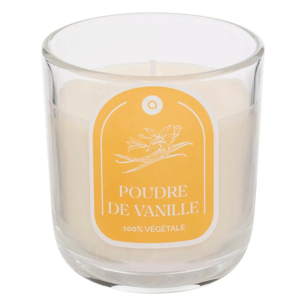 Bougie parfumée en verre 