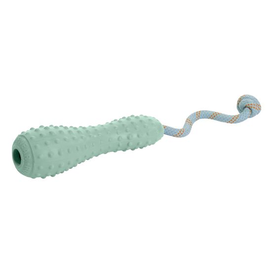 Jouet à lancer en caoutchouc gourdo™ conçu pour des séances de jeu interactives. Couleur: sage green (vert sauge), taille: s