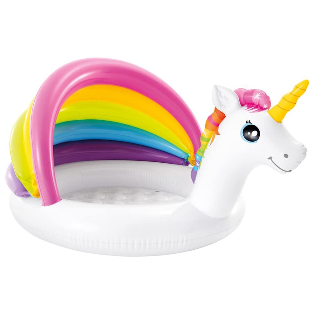 Piscine pour bébé forme de licorne 127x102x69 cm