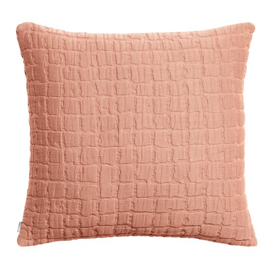 Coussin stonewash swami argile 45 x 45 cm