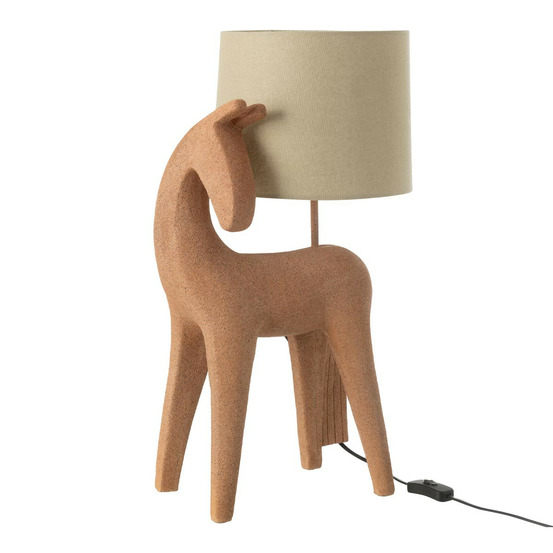 Lampe à poser cheval