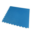 Dalles clipsables mosaik pvc - hyper résistantes joints invisibles bleu - garage, atelier - épaisseur 7mm