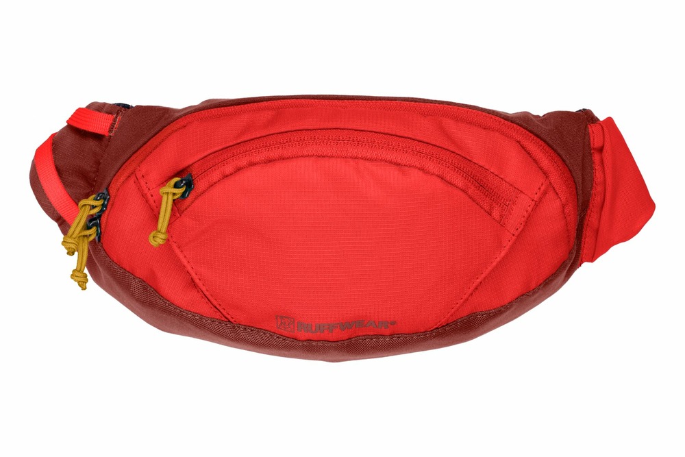 Sac banane home trail™, avec deux compartiments et une ceinture réglable. Red sumac (rouge), taille unique