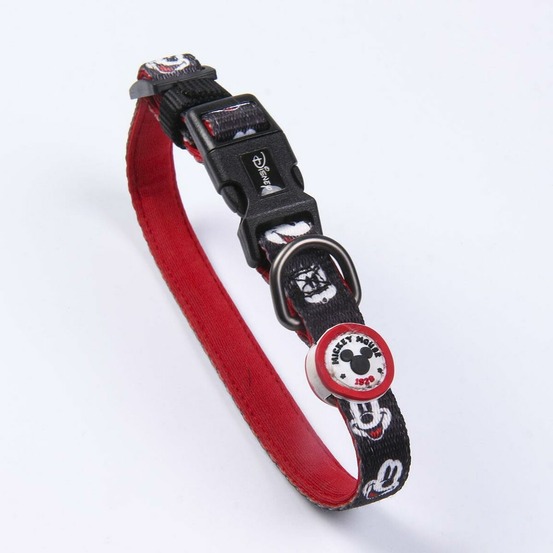 Collier pour chien mickey mouse noir s/m