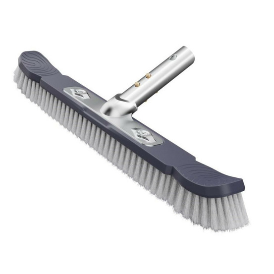 Brosse de piscine en pvc avec poils nylon