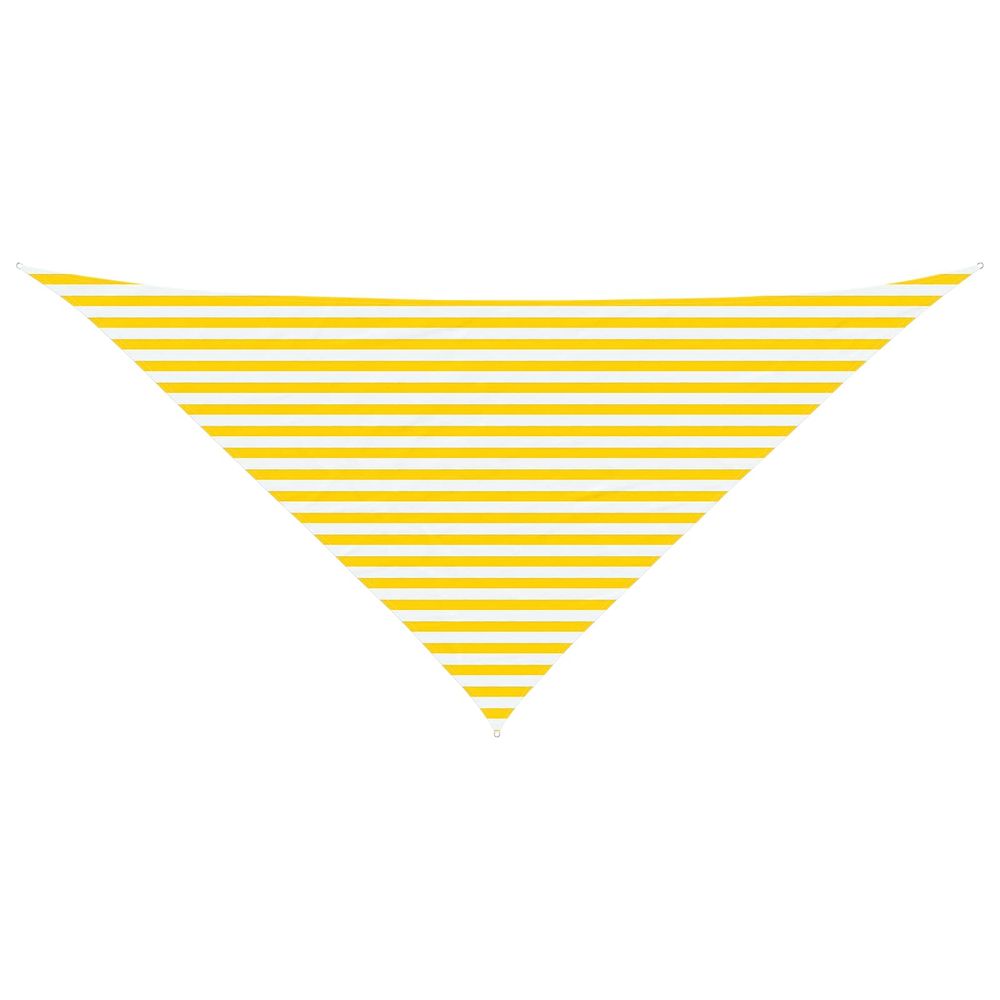 Voile d'ombre triangulaire 4 x 4 x 5,8 m 100 % polyester oxford