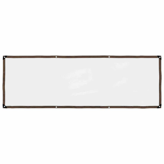 Bâche transparente avec œillets 1x3 m polyéthylène