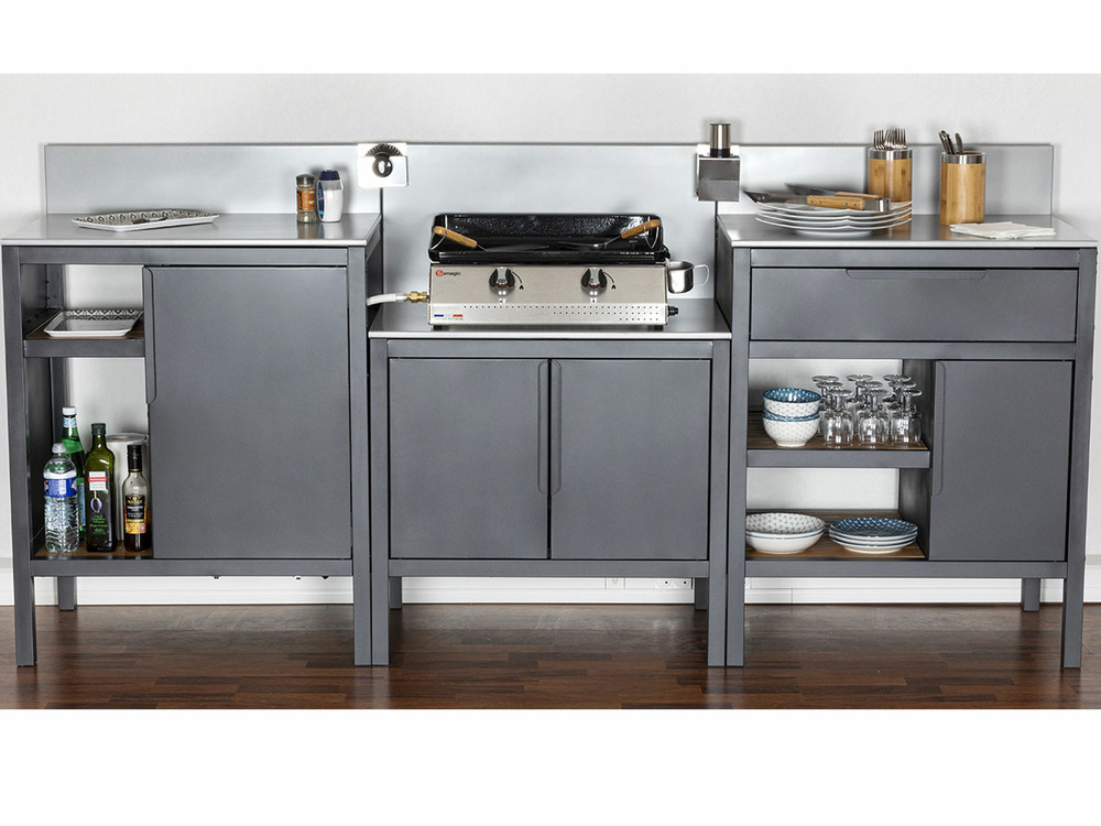 La cuisine extérieure 3 modules
