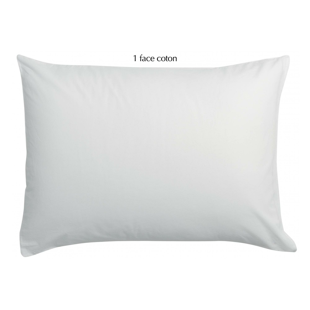 Taie d'oreiller linco blanc 50 x 75 cm