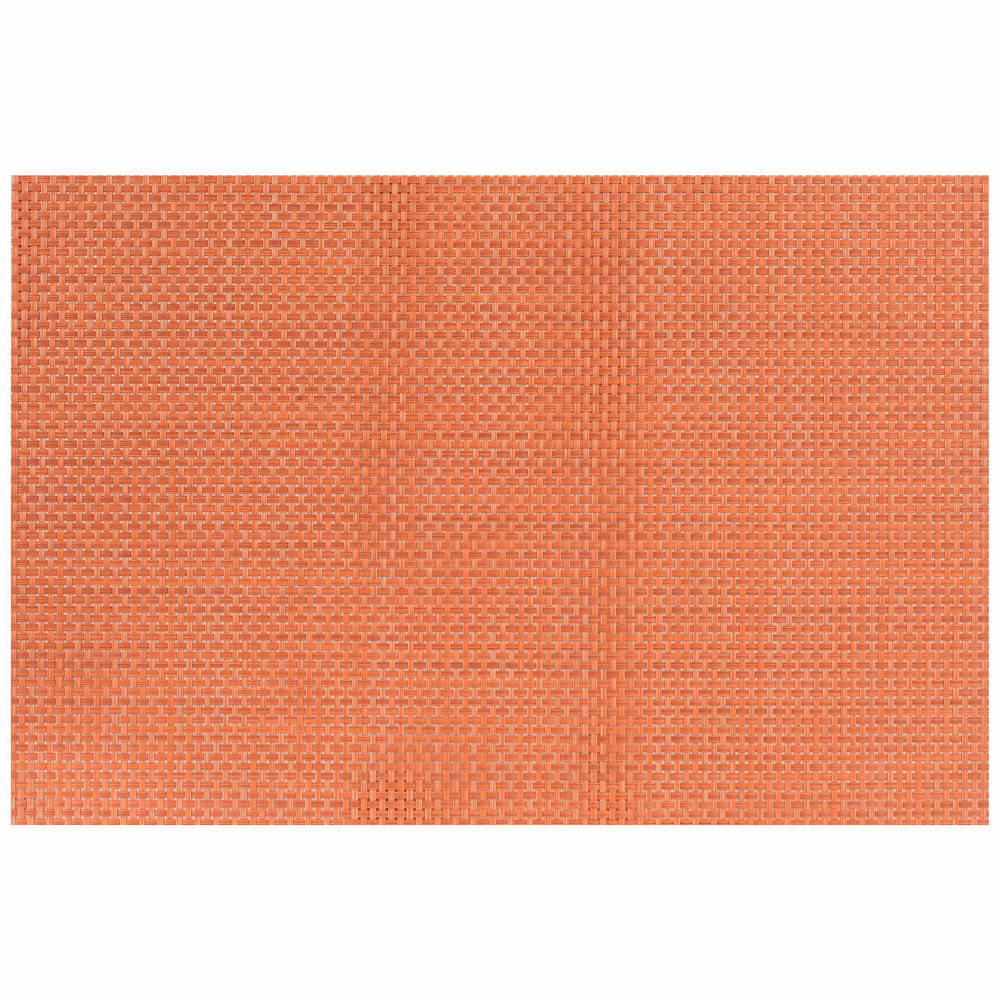 Set de table maille epaisse orange 45 x 30 cm - pujadas