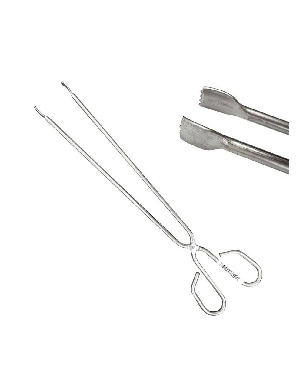 Pinces à viande en acier inoxydable. 35cm