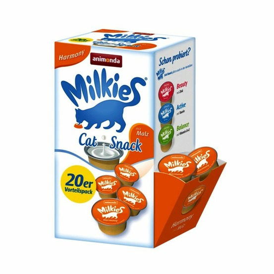 Collation pour chat animonda milkies harmony 20 x 15 g