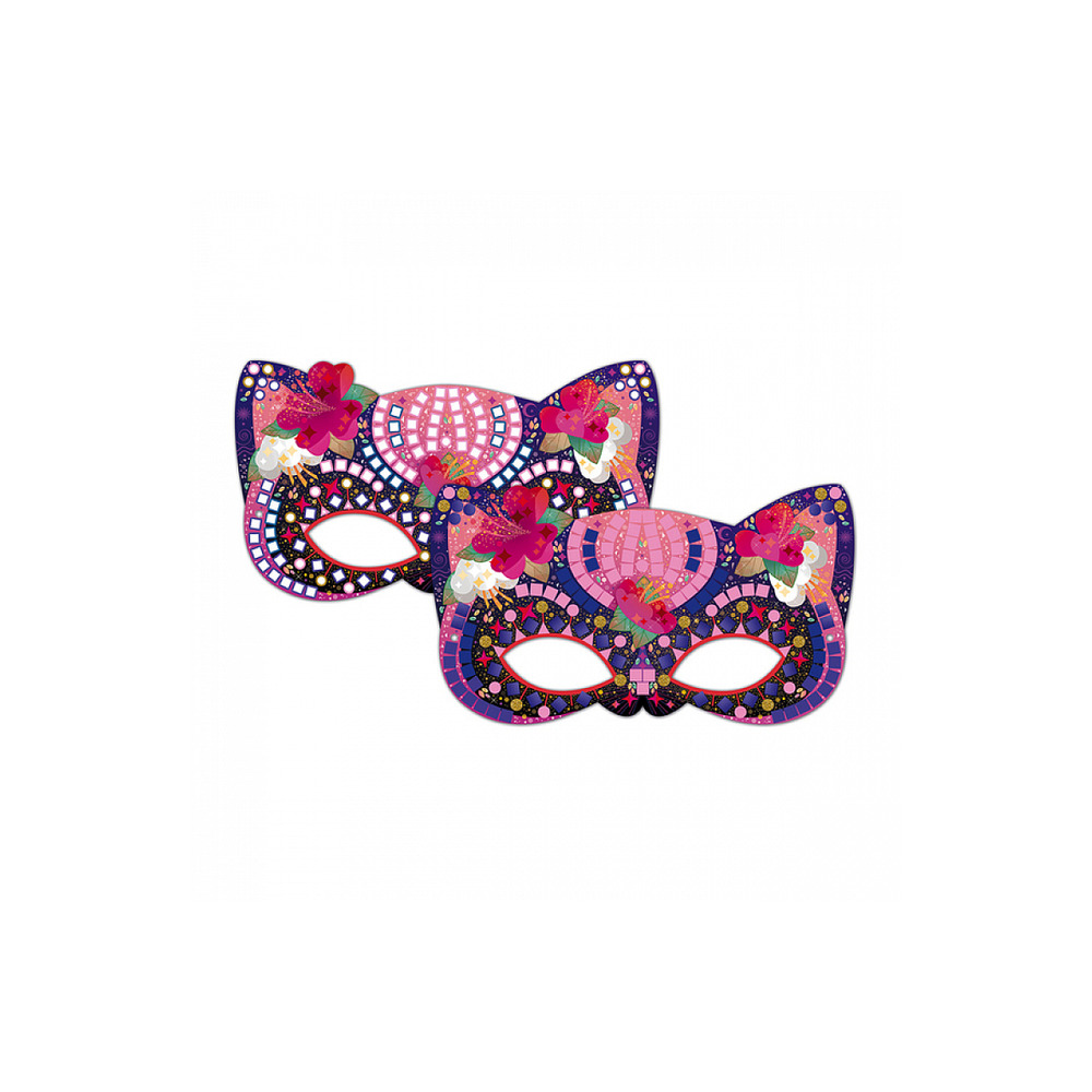Mosaiques masques kit creatif