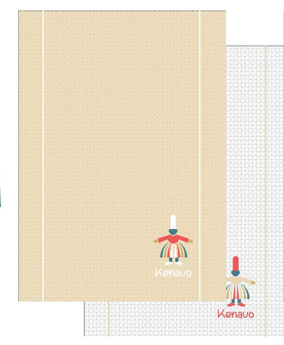 Lot de 2 torchon kenavo madame