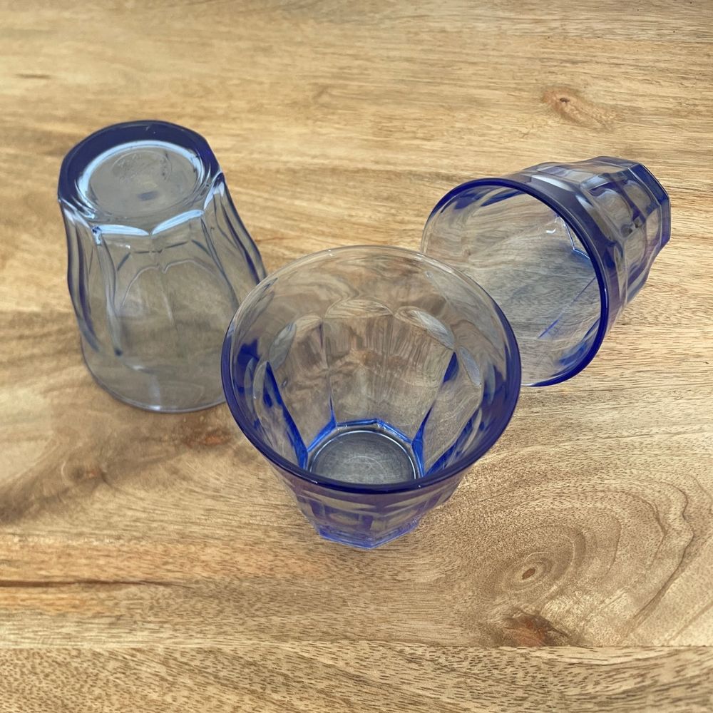 Lot de 6 verres picardie marine - duralex